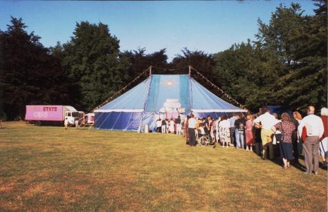 NoFit State Tent and audience