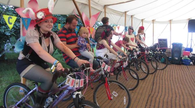 Cardiff’s pedal powered outdoor film festival, 4-5 September – tickets just £1!