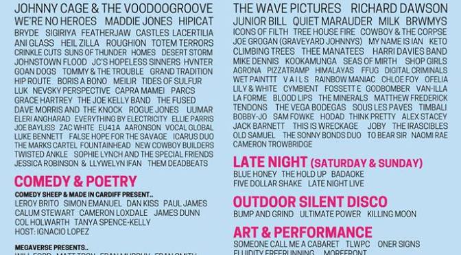 HUB Festival ’16 – all the music you can eat in Cardiff this Bank Holiday weekend