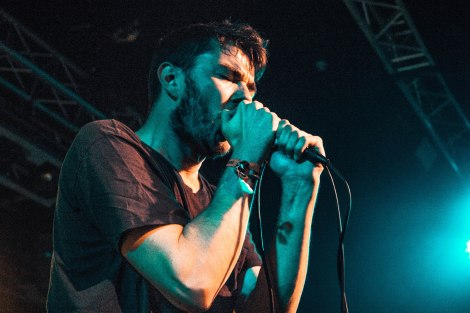 Lead singer of Max Raptor, Will Ray performing in Tramshed, Cardiff on Saturday 22nd October.