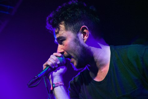 Lead singer of Max Raptor, Will Ray performing in Tramshed, Cardiff on Saturday 22nd October.